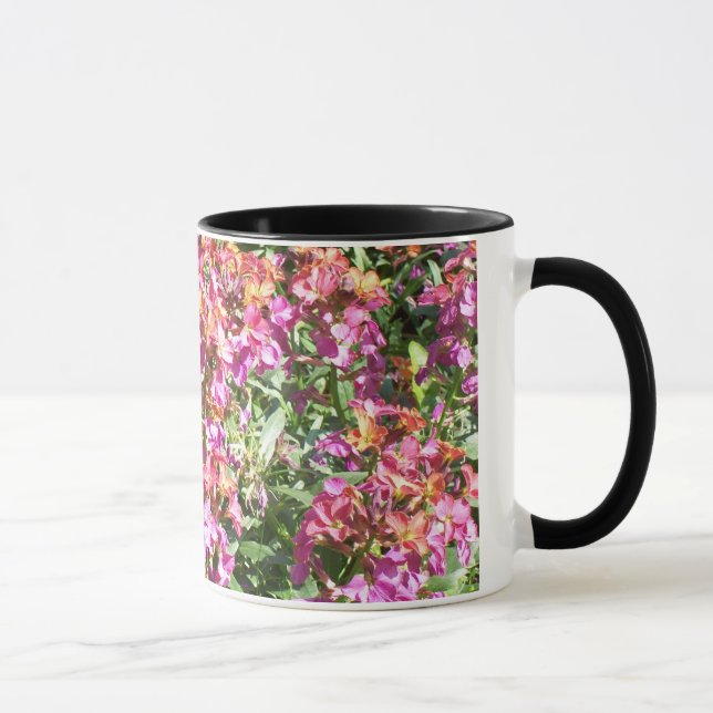 'Wallflower' Ringer Mug (Right)