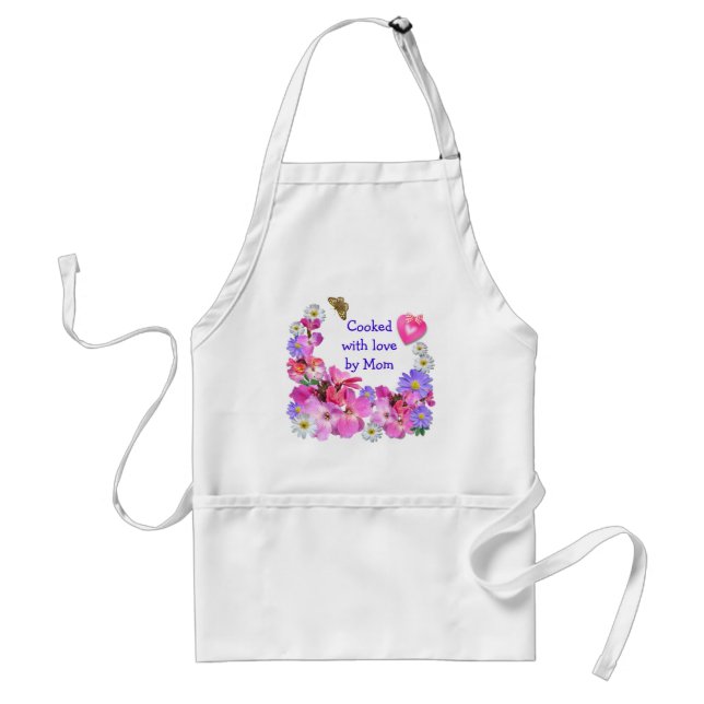 WALLFLOWERS & ANEMONES ~ Apron (Front)