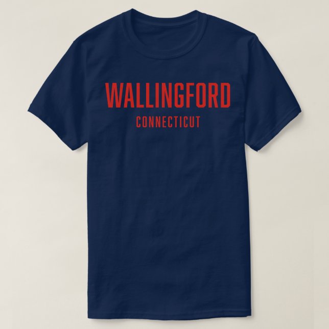 Wallingford Connecticut TShirt 4 (Design Front)