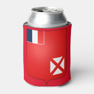 wallis and futuna emblem can cooler