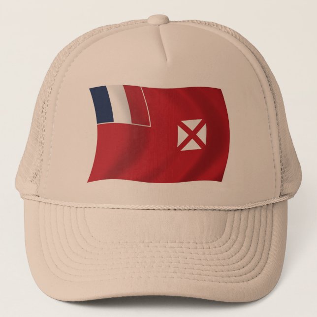 Wallis And Futuna Flag Hat (Front)