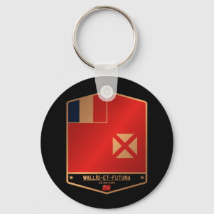Wallis and Futuna Key Ring