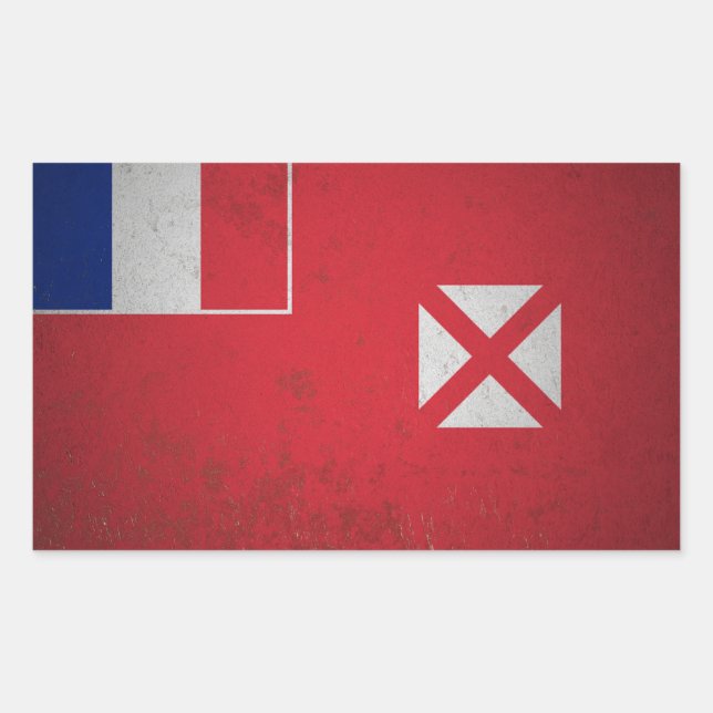 Wallis and Futuna Rectangular Sticker (Front)