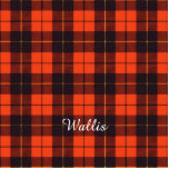 Wallis clan Plaid Scottish tartan Photo Sculpture Key Ring<br><div class="desc">A lovely design based on the real Scottish tartan</div>