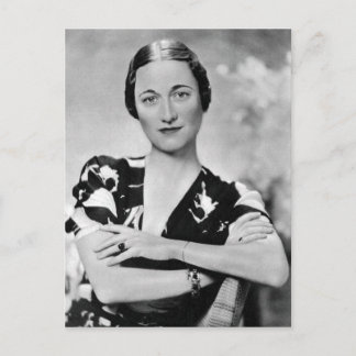 Wallis Simpson Postcard