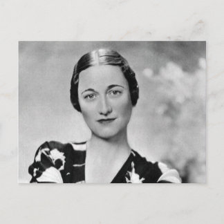 Wallis Simpson Postcard