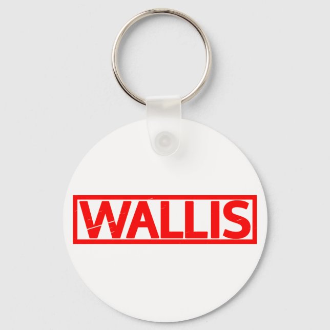 Wallis Stamp Key Ring (Front)