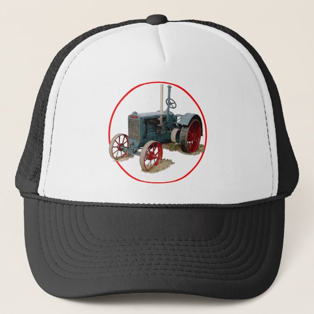 Wallis Tractor Trucker Hat (Front)