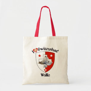 Wallis / Valais Tasche Tote Bag