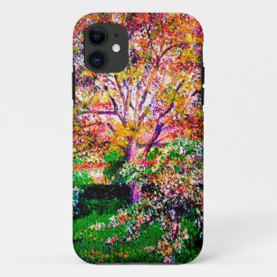 Wallnut And Apple Trees In Bloom Camille Pissarro iPhone 11 Case