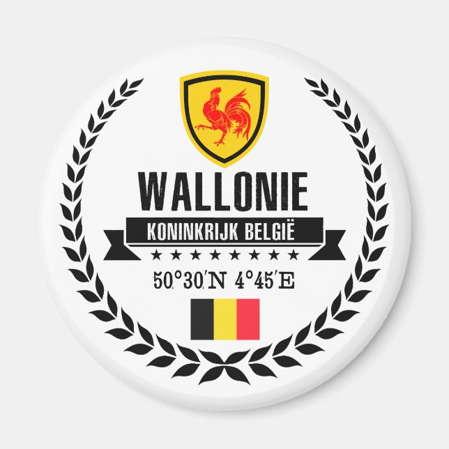 Wallonia Magnet (Front)