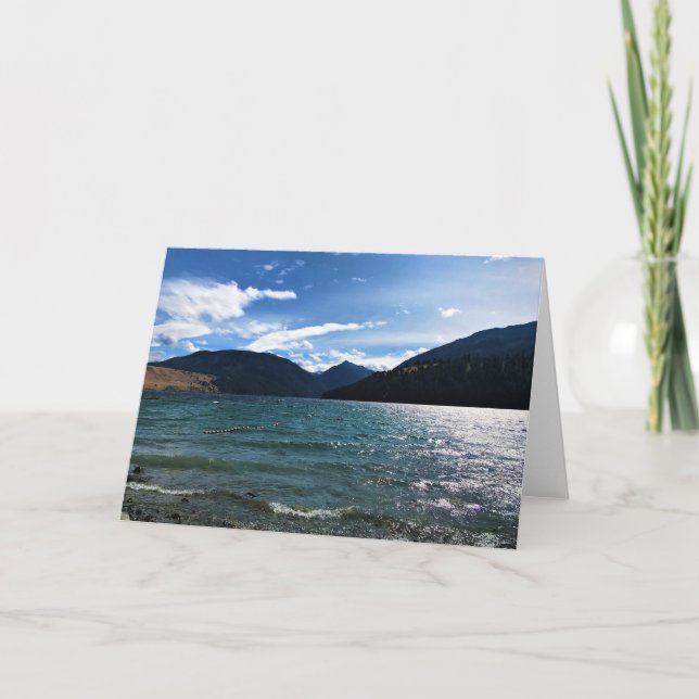Wallowa Lake, Oregon Card (Front)