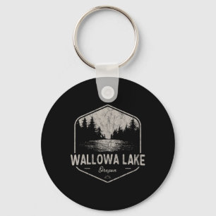 Wallowa Lake Oregon Outdoors Vintage Key Ring