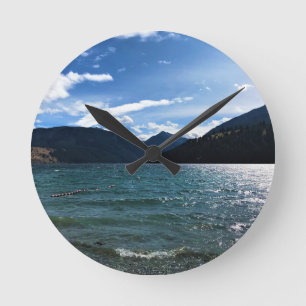Wallowa Lake Round Clock