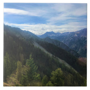 Wallowa Mountains, OR Ceramic Tile