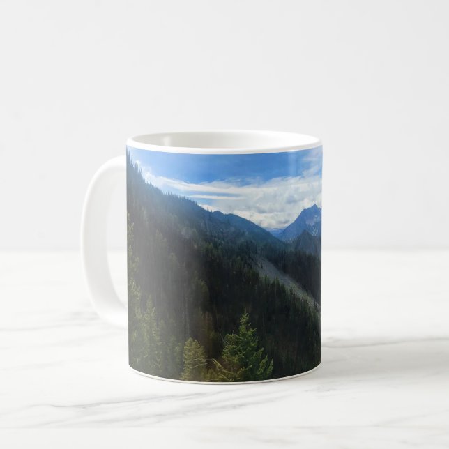 Wallowa Mountains, OR Coffee Mug (Front Left)