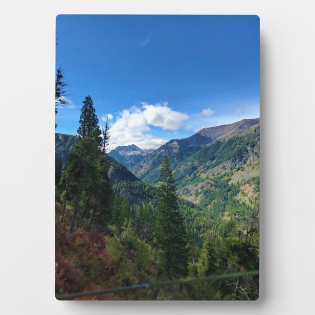 Wallowa Mountains, OR Plaque (Front)