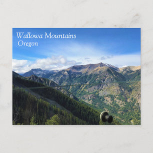 Wallowa Mountains, OR Postcard