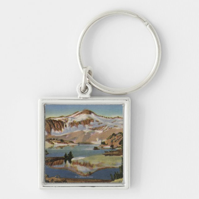 Wallowa National Forest, OR Key Ring (Front)