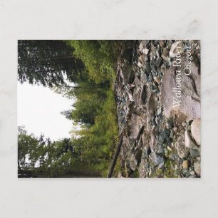 Wallowa River, OR Postcard