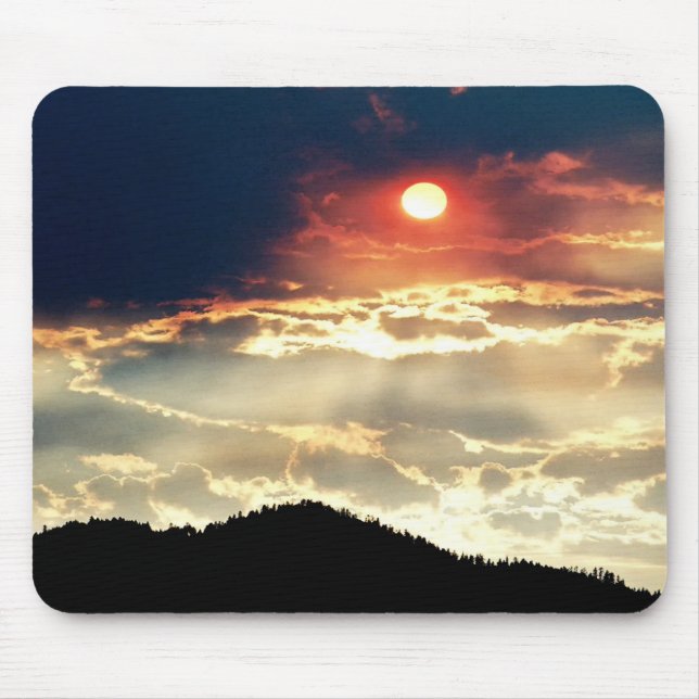 Wallows Fire of 2008... Mouse Pad (Front)