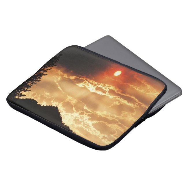 Wallows Fire Sky...... Laptop Sleeve (Front Top)