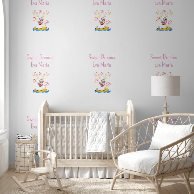 Wallpaper Baby Ducks Pond  (Kids)
