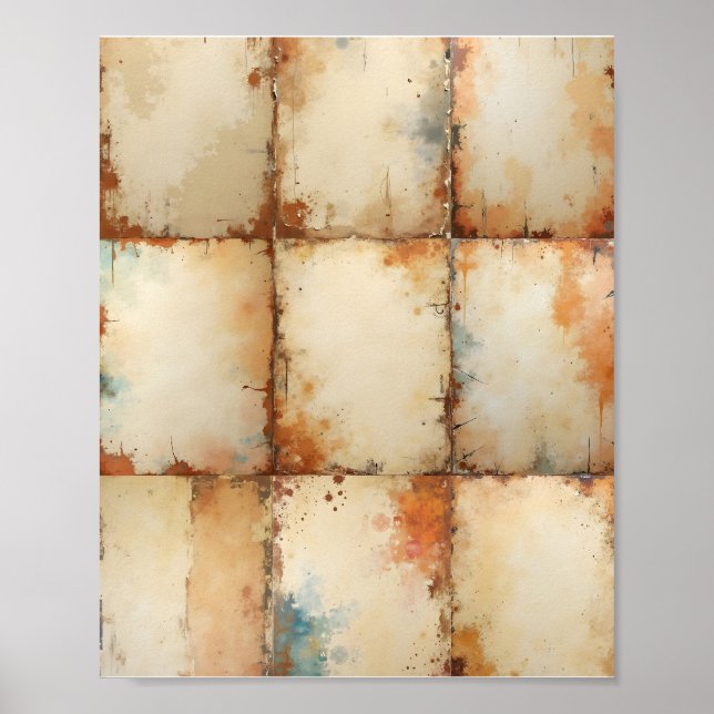 Wallpaper Background Digital Poster (Front)