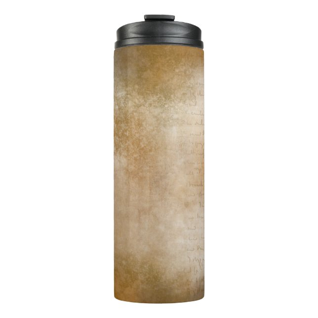 Wallpaper background texture thermal tumbler (Front)