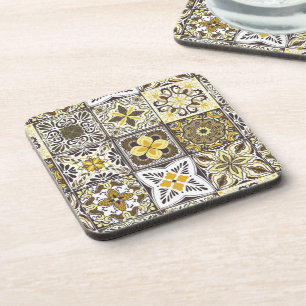 Wallpaper Backsplashes/Talavera inspired tiles/ Coaster