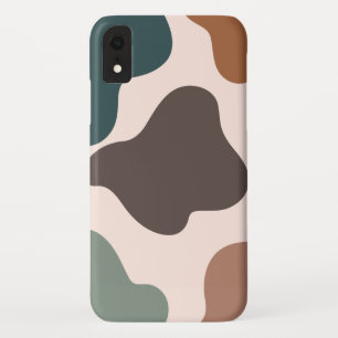 Wallpaper Colours Pastels Brown Green creativity   iPhone XR Case