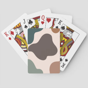 Wallpaper Colours Pastels Brown Green creativity Playing Cards