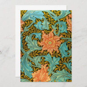 Wallpaper Design, Single Stem by William Morris Thank You Card