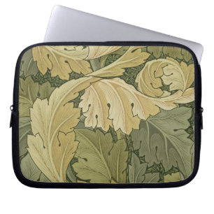 Wallpaper Design with Acanthus/Woodland colours, 1 Laptop Sleeve