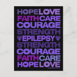 Wallpaper...Epilepsy Holiday Postcard