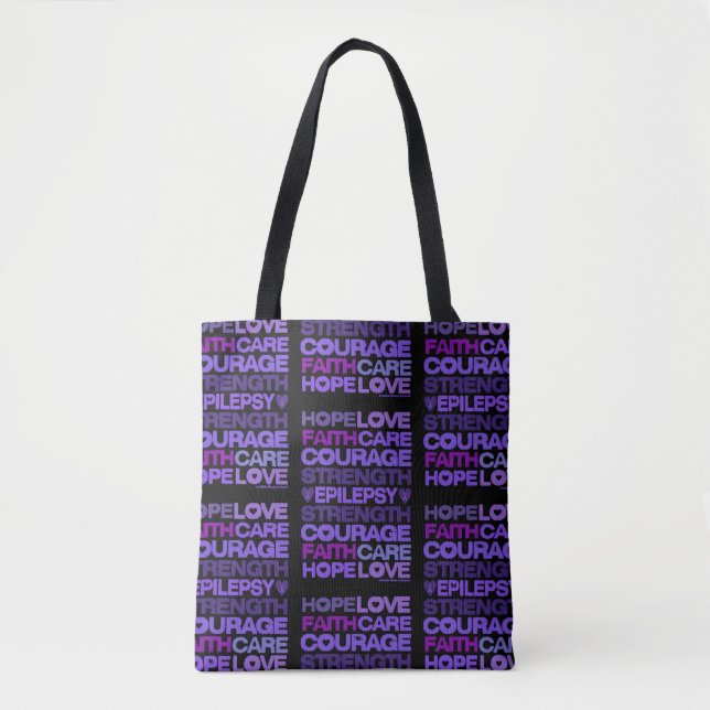 Wallpaper...Epilepsy Tote Bag (Front)