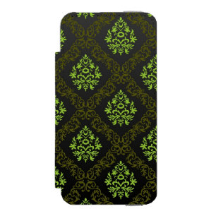 Wallpaper Floral Green Incipio Watson™ iPhone 5 Wallet Case