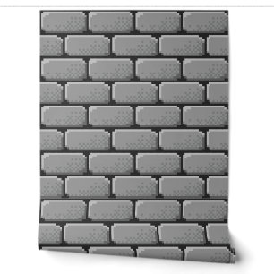Wallpaper Pixel-Art "STONEBRICKS" 8 bit Var01A