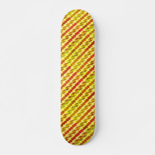 wallpaper retro orange 1970 skateboard