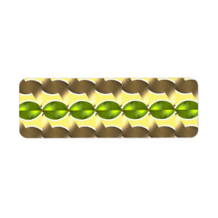 wallpaper retro return address label