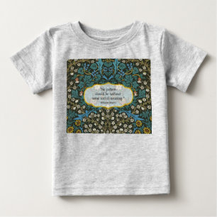 Wallpaper Sheet - William Morris Baby T-Shirt