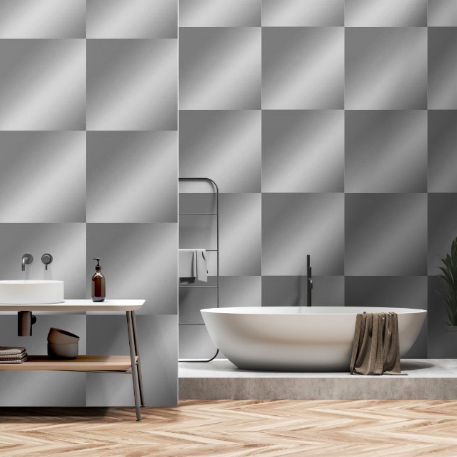 Wallpaper style design (Bathroom)