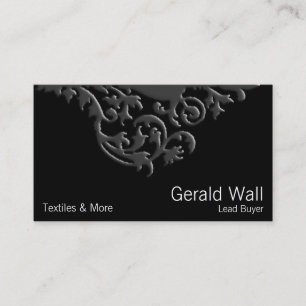 Wallpaper Style Ornament One Business Card