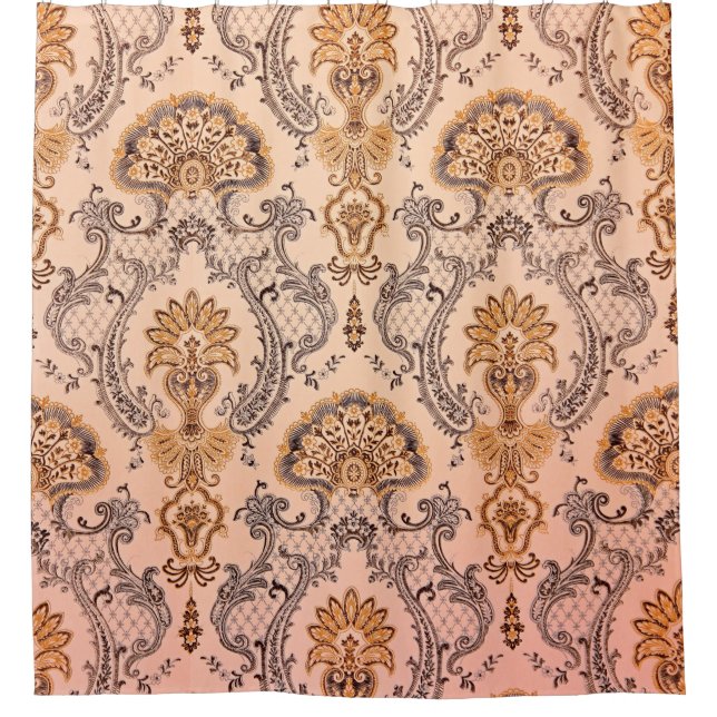 Wallpaper texture background. shower curtain (Front)