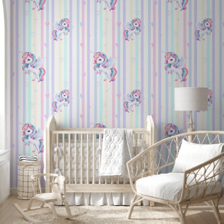 Wallpaper with a modern pattern.