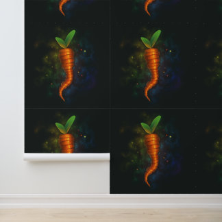 Wallpaper with carrots