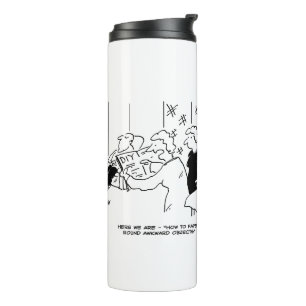 Wallpapering and Home Decorating Cartoon Thermal T Tumbler