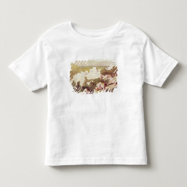Walls of Ancient Samos, Cephalonia, 19th century Toddler T-Shirt (Front)