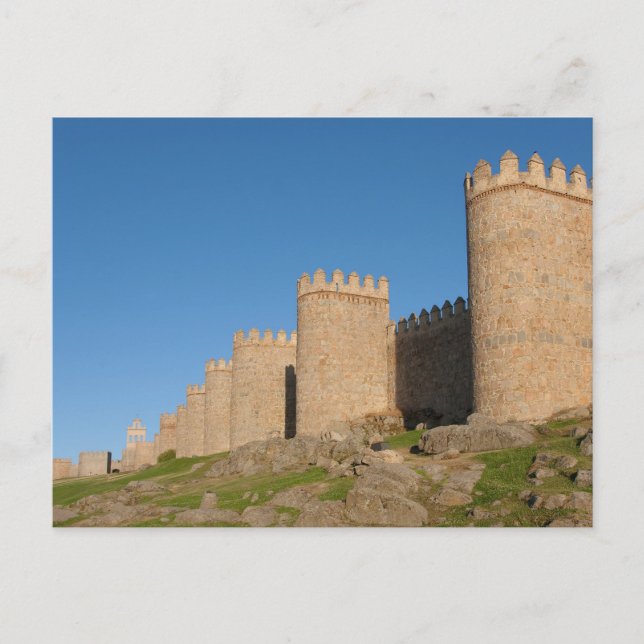 Walls of Avila Postcard (Front)
