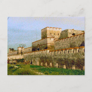 Walls of Istanbul Postcard